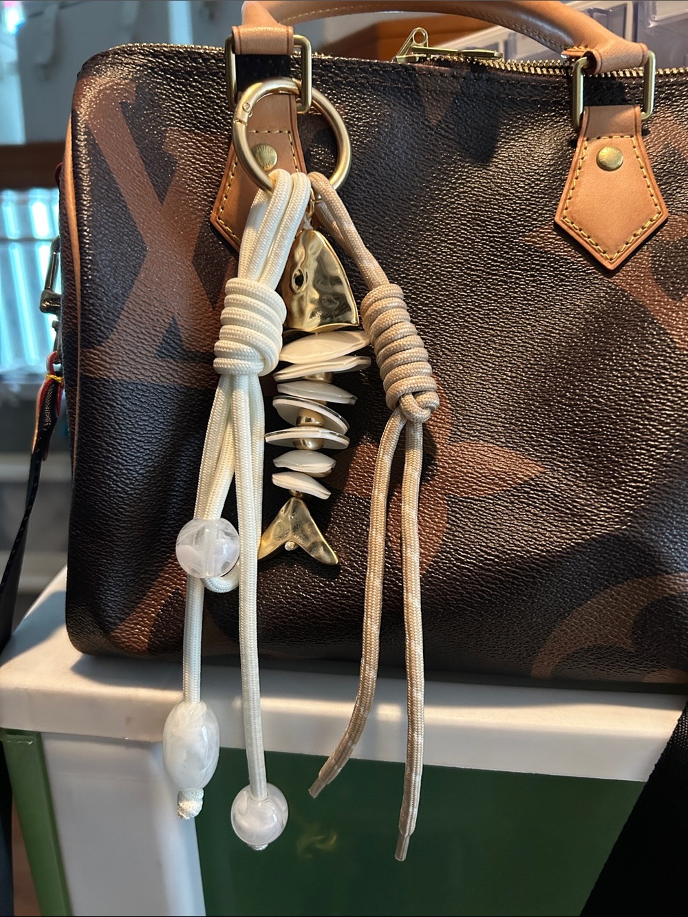 Bag charm fish